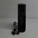 SodaStream E-TERRA Sparkling Water Maker (Black) with CO2 and Carbonating Bottle