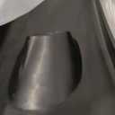 Front Black Corner Bumper End Cap Compatible with 2003-2007 Freightliner M2 106 112 Left Side Plastic (PP)