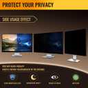 21.5 Inch Privacy Screen for Monitor with 16:9 Widescreen Monitor Blue Light Screen Protector - Anti-Glare - Anti-Scratch Protector Film for Data Confidentiality Privacy Shield [2 Pack]
