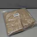 YAGAXI 20D Sheer Tights for Women - 6 Pairs Women's Control Top Pantyhose (Beige, XL)