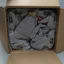 Baby Playpen Portable, Pre-Assembled Play Pen 71x79 Large Foldable Playpen for Babies and Toddlers, Sturdy and Safe Toddler Play Yard Indoor Outdoor with Carry Bag, Grey
