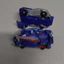 Gkiozu Transforming Dinosaur Toys,2in1 Magnetic Cars Crash & Transform into Dinosaur, No Battery Needed, Safe ABS Plastic for Kids 312 Christmas Birthday Present(Blue Dragon)