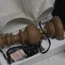 PoKat 20.5'' Table Lamp - Farmhouse Living Room Lamps for Bedroom, Small Lamps for Night Stands, Tradition Bedroom Lamp, Vintage Bedside lamp for Living Room, End Table, Single