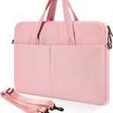 14 Inch Laptop Case Sleeve Carrying Bag for HP Chromebook/EliteBook/Stream, MacBook Air 15.3 M4, Lenovo IdeaPad Flex 5,13.5 Inch Surface Laptop 7/6, ASUS Dell Acer Samsung, Pink