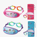 Toddler Goggles 3/4/5 Years Old, Kids Goggles No Hair Pull, Children Swimming Goggles Fabric StrapAmazon's Choice