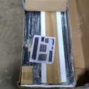 Full Size Bed Frame with Headboard, LED Platform Bed Frames with 4 Storage Drawers, Built in Charging Station, Noise Free, Stable and Solid, No Box Spring Needed, Rustic Brown