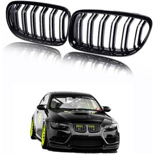 Tonee Front Kidney Grille Grill for 3 Series E92 E93 LCI Coupe 2011-2013 328i 335i 2PcsNot For M3 (Gloss Black)