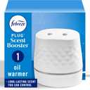 Febreze Plug Scent Booster Continuous Scent Device Oil Diffuser, Compatible with Febreze Air Freshener Plug in Refills
