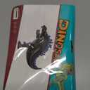 Dinosaur Balloon JUMBO Mylar Standing Foil Balloons - Black | Birthday Party Decorations Supplies and Decor | Dinosaur Lover Gifts for Kids Birthday Party and Celebrations