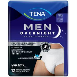 TENA Men Protective Underwear Super Plus L/XL 14ct., Protect against leakage.