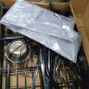 Vagger 4x4x5FT Outdoor Dog Kennel for Large Dogs,Extra Large Welded Wire Fence Playpen for Outside,Newly Upgraded Security Door Lock and Panel Connector/UV-Resistant Waterproof Roof Cover