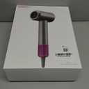 SHRATE Professional High Speed Ionic Hair Dryer | Ultra-Fast Drying | 500 Million Negative Ions | Low Noise | 160000 RPM | Compact Blow Dryer with Magnetic Diffuser for Faster Drying All Hair Types (Grey)