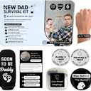 Funny New Dad Gift for First Time Parents | Unique Pregnancy Present for Expecting Fathers to Be | Best New Father Present for Gender Reveal or Baby Shower | Includes Socks, Decision Coin & More