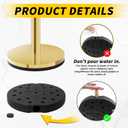 Velvet Poles and Rope,Rope Safety Barriers, Waterproof and Rustproof Set for Theaters, Hotels, Clubs, Museums, 8 Pieces
