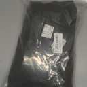 HMTfoto Background Solid Black Backdrop Muslin Portrait Background Screen for Photo Backdrop Video Photography Studio(6x9ft, Black)