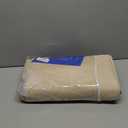 MIULEE Linen Pinch Pleated 100% Blackout Curtains for Bedroom 96 Inch Long 2 Panels Set - Back Tab Track Black Out Curtain for Living Room Darkening Triple Pleat Drapes with Hooks, Oatmeal