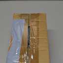 3/8 Inch Inset Cabinet Hinges White, 50 Pack (25 Pairs) Self Closing Hinges for Cabinets Doors, Kitchen Cabinet Door Hinge Hardware