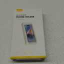 Lamicall Waterproof Shower Phone Holder - Shower Bath Bathroom Accessories for Women Men Girls Boys, Mother's Day for Mother, iPhone Case Wall Mount Stand for 4-7" Phones (Black)