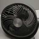 Dreo Fan for Bedroom, Table Air Circulator for Whole Room, 11 Inch, 40ft Strong Airflow, 120 Adjustable Tilt, 28db Low Noise, Quiet, 3 Speeds, 2025 New Desk Fan for Office, Kitchen, Home (Grey)