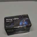 HOME LIGHTING 66ft Christmas Decorative Mini Lights, 200 LED Green Wire Fairy Starry String Lights Plug in, 8 Lighting Modes, for Indoor Outdoor Xmas Tree Wedding Party Decoration (Multicolor)