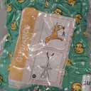 3 Pack Avont Washable Female Dog Diaper with Suspender, Reusable Girl Doggie Diapers for Small Medium Large Doggy in Heat Cycle Period Incontinence (L, Green/White/Purple)