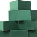 Qaduoduo 6PCS Floral Foam Blocks, High Absorbent Flower Foam, Easy to Cut & Shape, Wet & Dry Use, Odorless, for Wedding Centerpieces, Table Decor & DIY Crafts, Florists & Beginners