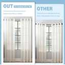 Curtain Rods for Windows 16 to 88 Inches Adjustable Blackout Wrap Around 1 Inch Diameter Curtain Rod, Brushed Nickel