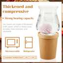 Sabary 100 Pack 32 oz Paper Soup Containers with Lids Food Cups with Vented Lids Microwavable and Freezer Kraft Hot Soup Bowl Food Storage Disposable Ice Cream Cups for Restaurant Party Supply, Brown