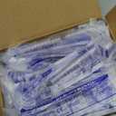 100 Pack 1ml 27Ga 13mm Lab Syringe Tools with Measurement, Individually Packed