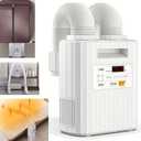 Portable blanket warmer, comfortable warm air on the bed,sweat drying, suitable for climate change, can dry shoes, clothesblanket warmerbed warmer,bed fan under sheets, LCD Touch