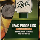 Ball Mason Jar Leak-Proof Lids, Regular Mouth, 6 CT