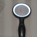 Magnifying Glass with Light, 30x 60x Magnifying Glass for Reading Lighted - 33 LEDs Magnifying Glass Magnifier Magnifier with Light (Black)