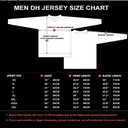 Mountain Bike Jersey for Men, Long Sleeve Dirt Bicycle Shirt for Motorcycle Motocross BMX Moto Mx ATV Riding Off Road (11o)