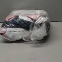 Ombre 100% Blackout Curtains 90 Inch Length 2 Panels for Bedroom Room Pink White Gradient Patterned Room Darkening Thermal Insulated Grommet Window Treatment Drapes,52x90, 2 Set