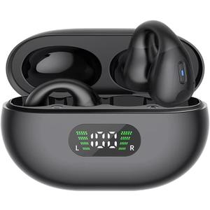 AI Language Translator Earbuds, Two Way Real-time Translation 144 Language Wireless Bluetooth Translation Headphones, APP Online Instant Voice Translation for Travel Business Learning, Black