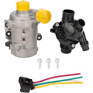 Electric Engine Water Pump and Thermostat Fit For BMW128i 325i 325xl 328i 328xi 330i 525i 525xi 528xi 530i 530xl x3 z4 OEM# 11517563183 11517586925