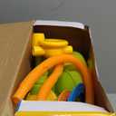 5 in 1 Musical Jump Toys, Toss Ring Game Stomping Launch Rocket Launcher for Kids, Obstacle Avoidance & Jump Squating Toy Games Remote Control Outdoor & Indoor Toys for Ages 4-8 8-13