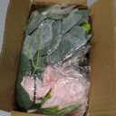 TELDRASSIL 4Pcs(26 FT) Artificial Rose Vine Fake Flower Garland Fake Silk Rose Hanging Vine for Wedding Party Background Arch Garden Background Decoration (Pink)