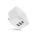 Philips iPhone USB Wall Charger Block, 20W 1 USB C Port, 2 Type A Port Charging Block for iPhone 15, 14, 13 Series, iPad, Power Adapter Cube, Foldable Plug Charging Box, DLP1032Q/37