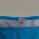 Tainehs Women's Push Up V Neck Bikini Sets Criss Cross Back Two Piece Bathing Suit (Large, Lake Blue)