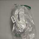 AT&T TRIMLINE 213 Corded Phone with Extra Big Buttons  Senior Friendly White Landline Phone, Visual Ringer, Lighted Keypad, Wall Mount, No AC Power Needed