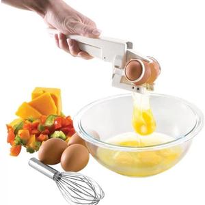 EZCracker 
Egg Cracker Egg Separator Egg Cutter-Automatic Egg Cracking Tool