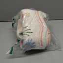 Hallway 2x5 Washable Runner Rug: Stain Resistant Floral Scalloped Rug for Kitchen Entryway Farmhouse Soft Carpet for Bathroom Bedroom Thin Laudry Living Room Floor Mat with Non Slip Backing(2x5,Cream)