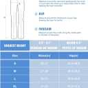 PINSPARK Womens Mini Flare Yoga Pants High Waisted Bootcut Leggings Athletic Bootleg Pants with Back Pockets (Blue, L)