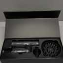 Plasma Ion Hair Dryer with Diffuser for Curly Hair, 110000 RPM Professional High Speed Blow Dryer with Plasma Ion, 1500W Foldable Travel Hairdryer with 6.5 Ft Cord Fast Drying for Women Men