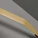 uxcell T-Molding Transition Strips, 3.28 ft x 1.97" (L x W) PVC Floor Flat Divider Strip Self Adhesive Vinyl Flooring Edging Trim for Joining Floor Gaps Doorways, Maple Wood Grain