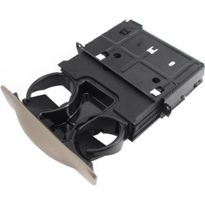 Dash Dashboard Cup Holder Compatible with Ford F250 F350 F450 F550 Super Duty 1999-2004 Excursion 2000-2004 Replaces YC3Z-2513560-CAD Tan