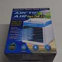 Arctic Air Pure Chill 2.0 Evaporative Air Cooler by Ontel - Powerful, Quiet, Lightweight and Portable Space Cooler with Hydro-Chill Technology For Bedroom, Office, Living Room & More,Blue