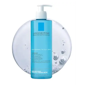 La RochePosay Toleriane Purifying Foaming Facial Cleanser, Oil Free Face Wash for Women & Men with Niacinamide + Ceramides, Pore Cleanser Safe For Sensitive Skin, Won’t Dry Out Skin, Soap Free, 400ml