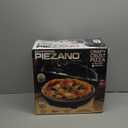 PIEZANO Crispy Crust Pizza Oven by Granitestone  12 Inch Electric Pizza Oven Indoor Countertop Maker with Ceramic Stone Heats up to 800F for Stone Baked Pizzeria Style at Home As Seen on TV Products